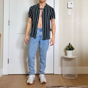 H&M Stripped Button Down